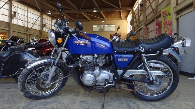 CB400FOUR (ヨンフォア)買取査定事例｜1974年式408ccの不動車を29万円