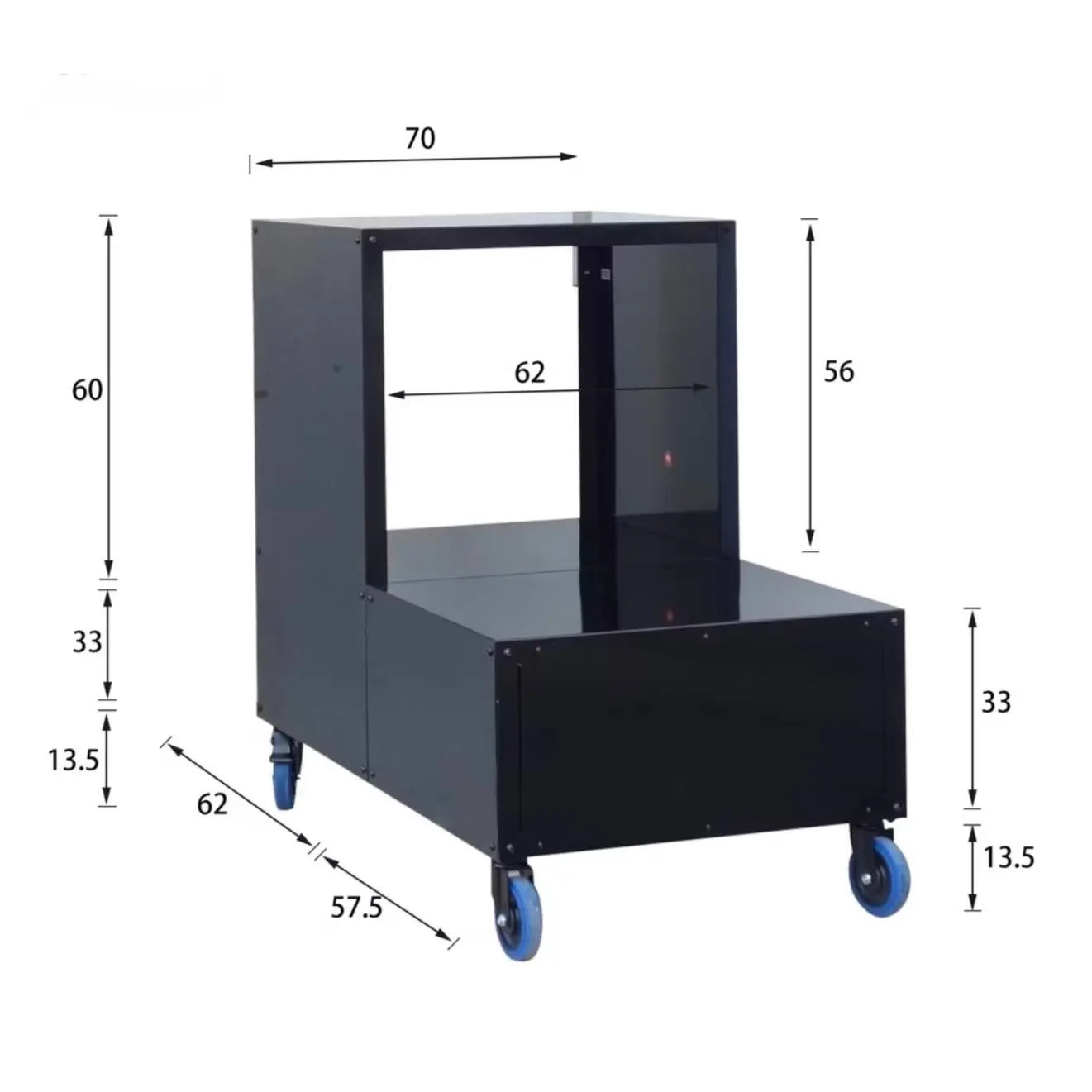 Double machine à granita 3 bacs 12 litres avec double chariot