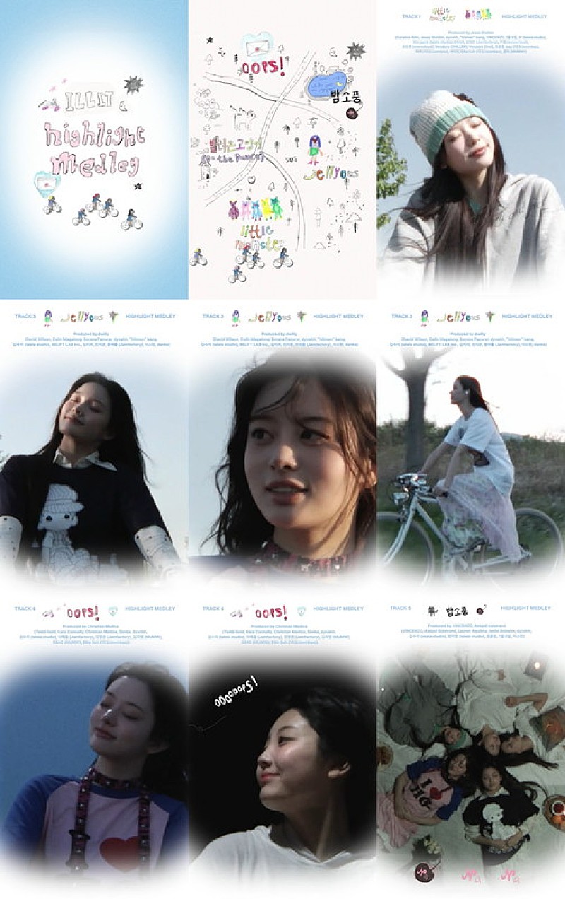 ILLIT、ミニアルバム『bomb』ハイライトメドレー＆新曲「Billyeoon