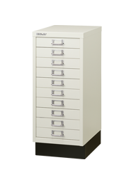 29/10 - ビスレー A4 キャビネット 引き出し10段 （リモートワーク