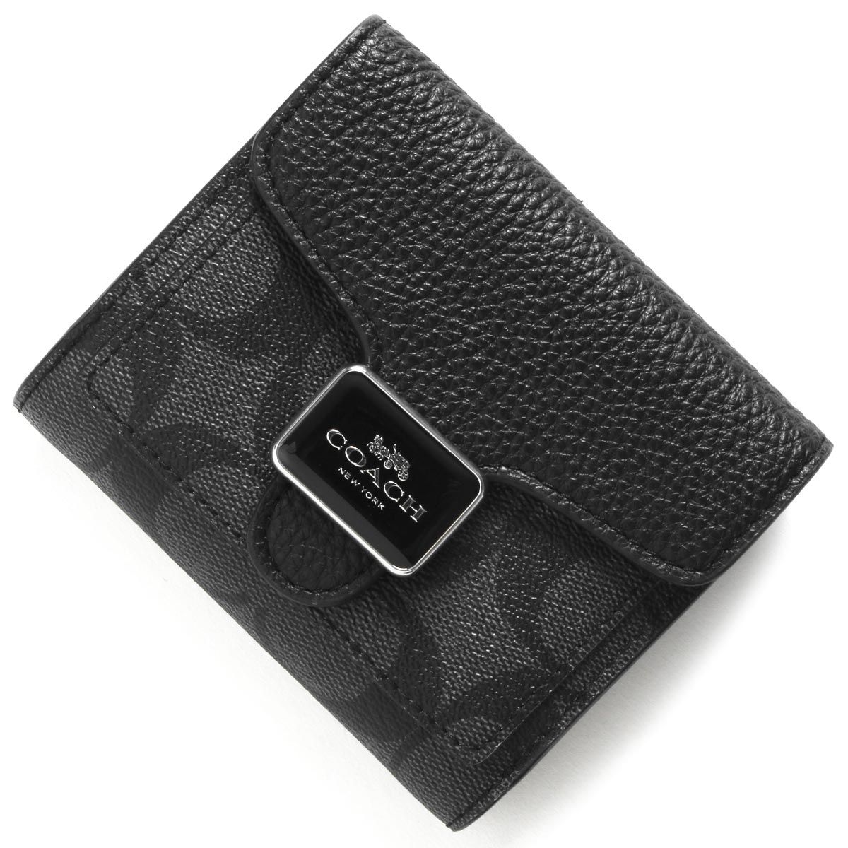 コーチ 二つ折り財布 財布 レディース シグネチャー ペッパー