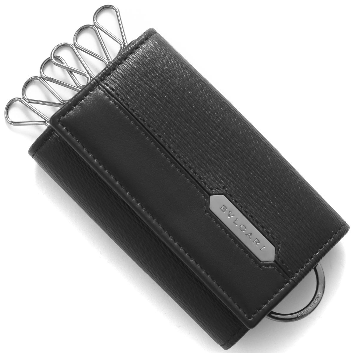 BVLGARI ブラック キーケース ブルガリ BVLGARI キーケース メンズ