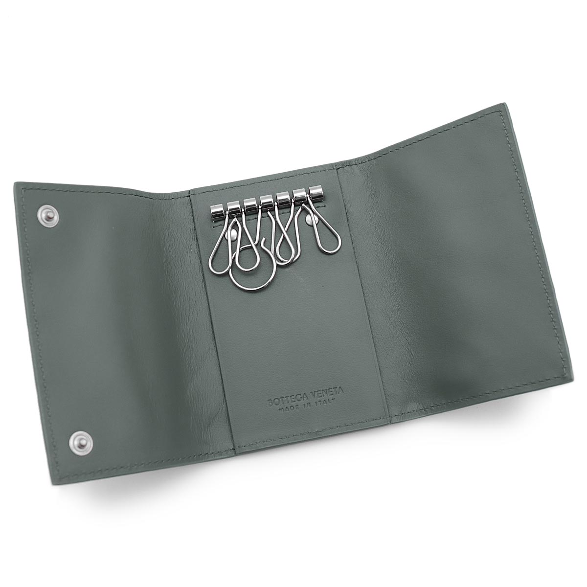 ボッテガヴェネタ イントレチャート 6連 キーケース レザー RFid搭載