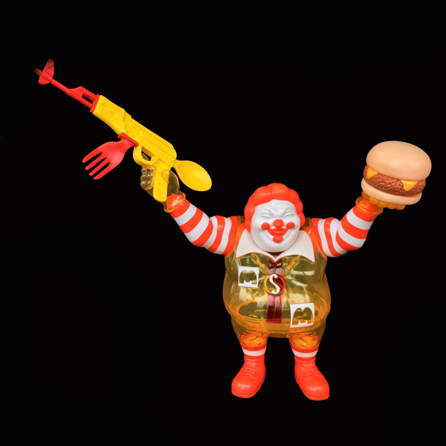 Ron English x BlackBook Toy( ロン・イングリッシュ):EVIL MC 16