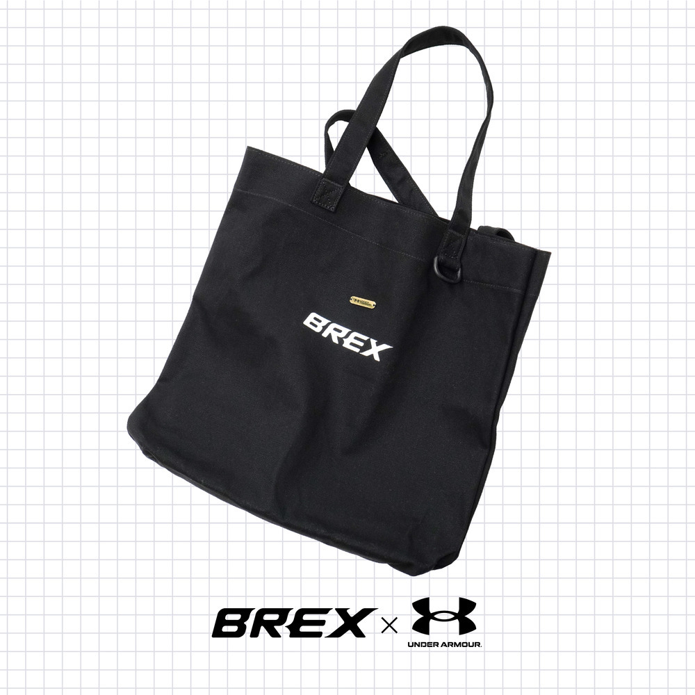 UA BREX キャンバストートバッグ black｜宇都宮ブレックス｜B.LEAGUE
