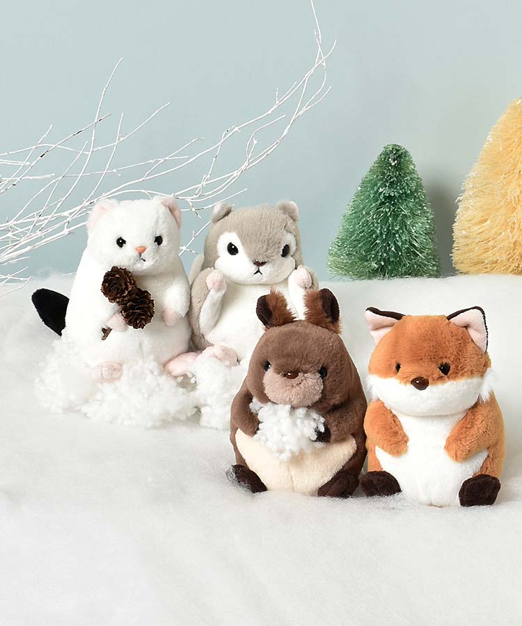 北海道限定 サンリオ キタキツネ ぬいぐるみ マスコット 全種類セット