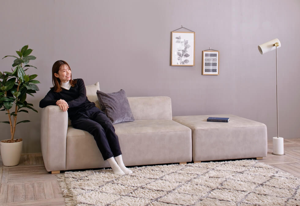 COMFY コンフィ 2人掛けワンアーム｜札幌・青山のオーダーソファ