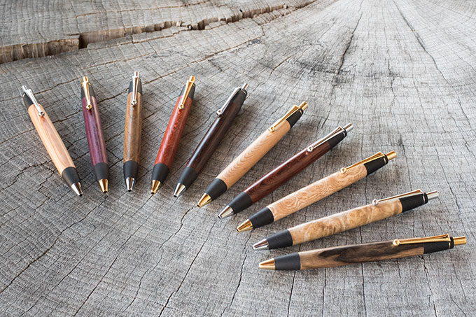 スタンダードとスリムのボールペンの違い | 野原工芸｜作り手の裏話