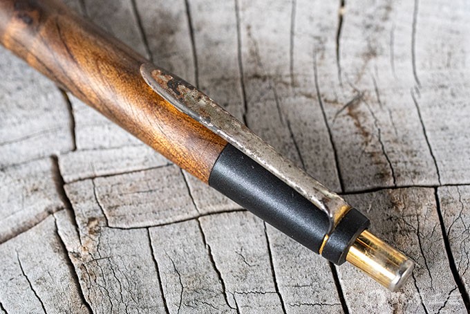 7年もののマーブルウッドのペンの修理 | 野原工芸｜作り手の裏話