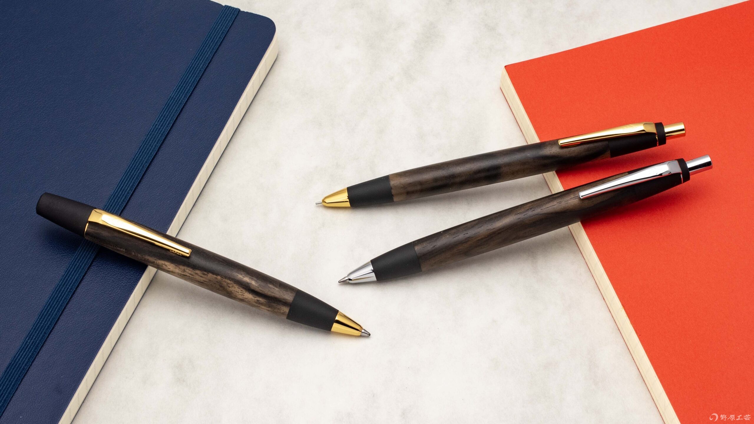 処分価格】こぶた工房 超特上黒柿孔雀杢 シャープペンシル 大特価