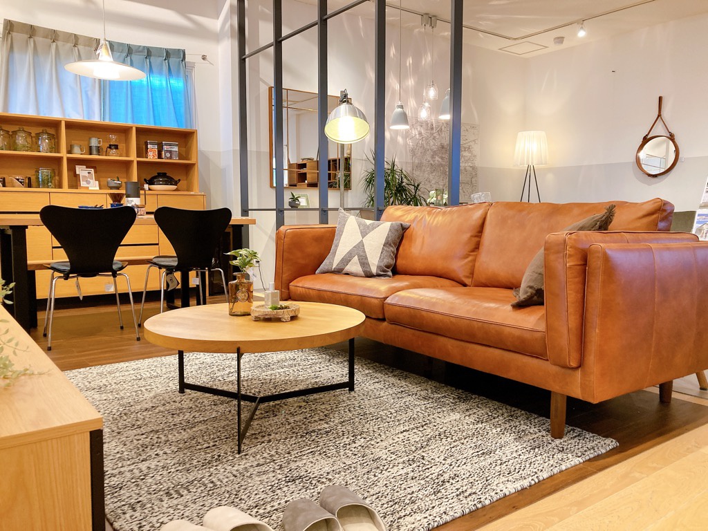 ななぴ10月9日迄//dk3 プラトー リビングテーブル ACTUS なな