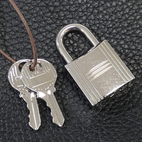正規品 HERMES エルメス カデナ 南京錠 鍵 シルバー