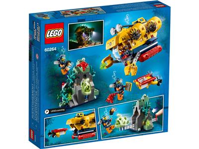 LEGO 60264 City Deep Sea Explorers Ocean Exploration Submarine