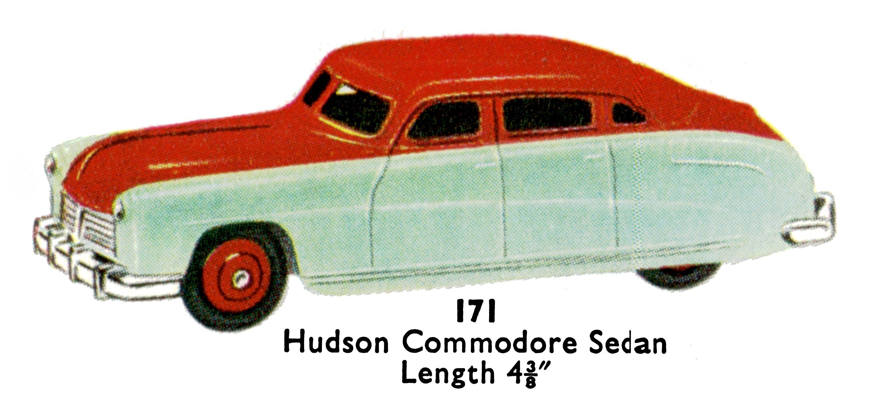 Hudson Commodore car (Dinky Toys 139b) - The Brighton Toy and
