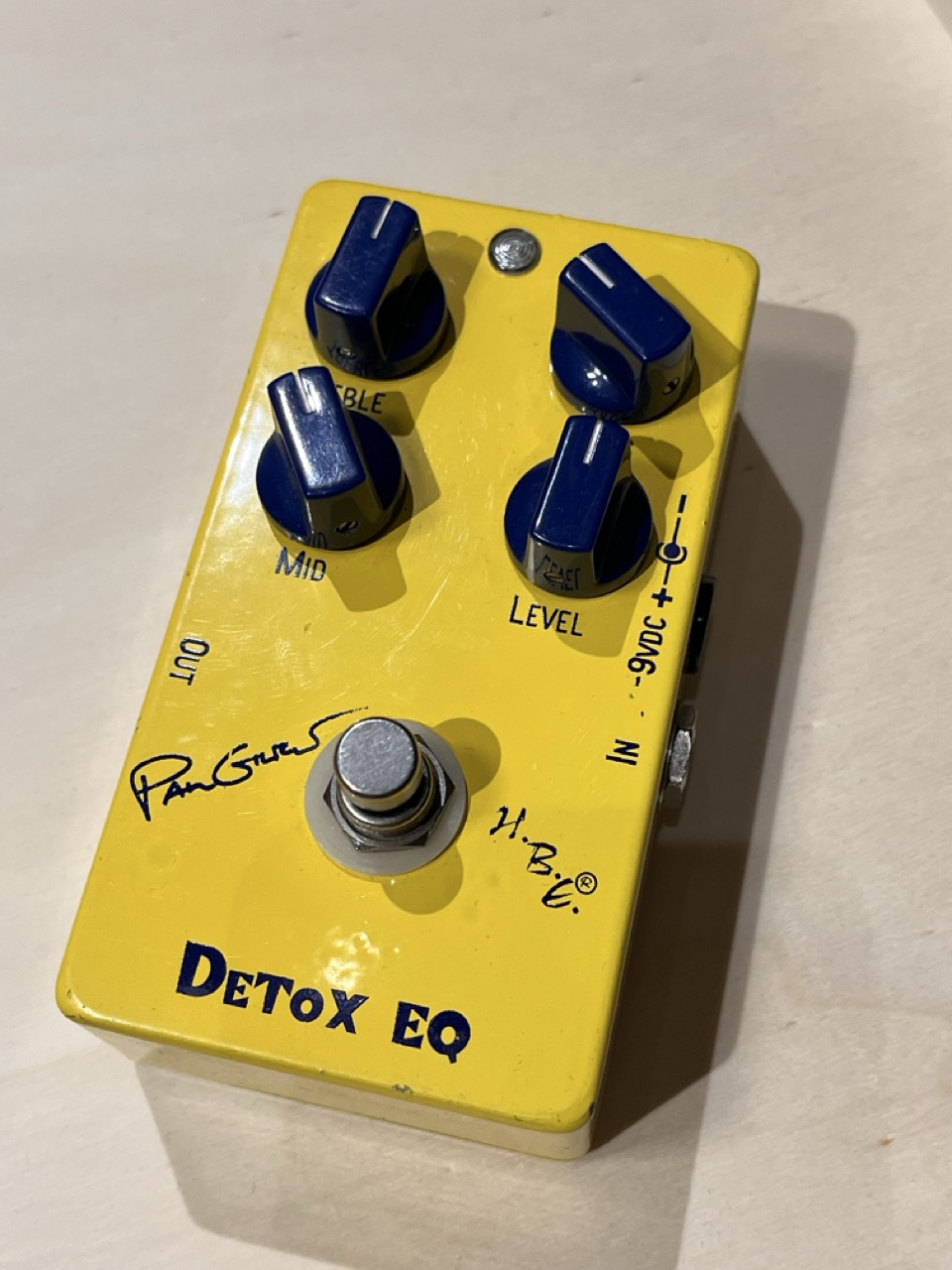 Detox EQ Paul Gilbert Signature HomeBrew Electronics