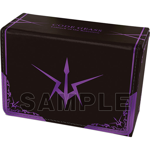 合皮製デッキケースW コードギアス 反逆のルルーシュ「黒の騎士団