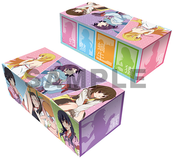 トレカアイテムくじ 物語シリーズ B賞 C賞 D賞 E賞 コンプリートセット