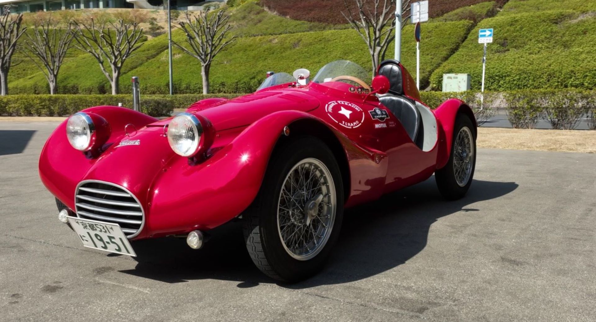 木工オールドスポーツカー