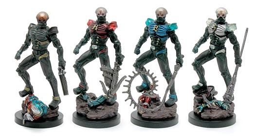 S.I.C匠魂♡ハカイダー4人衆& ハカイダーバイク4台セット S.I.C.匠魂