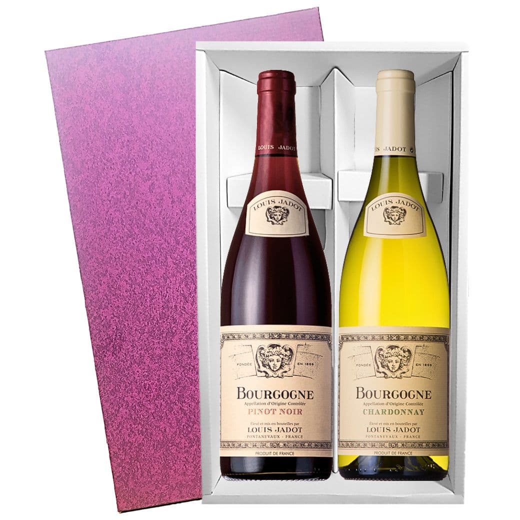 特選ブルゴーニュワイン紅白2本セット 化粧箱入｜ワイン通販の世界の