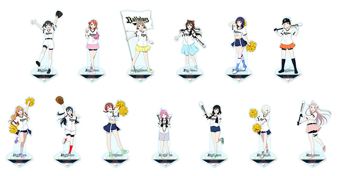 虹ヶ咲野球コラボ バッファローズ缶バッジ コンプ 虹ヶ咲野球コラボ