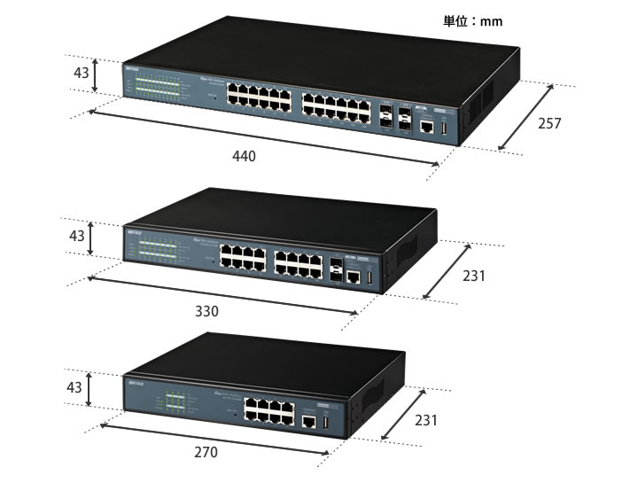 BS-POE-G2108M : スイッチ : Business Switch | バッファロー