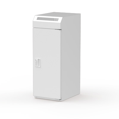 機密書類回収ボックス 大タイプ ダイヤル錠 NW | 株式会社ぶんぶく