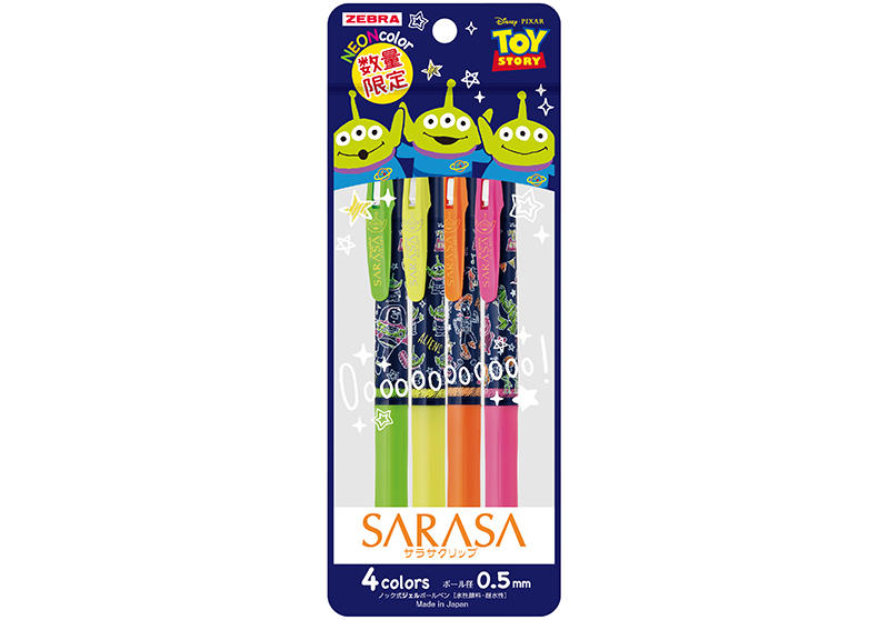 新製品】サラサクリップに「トイ・ストーリー」限定デザイン登場｜