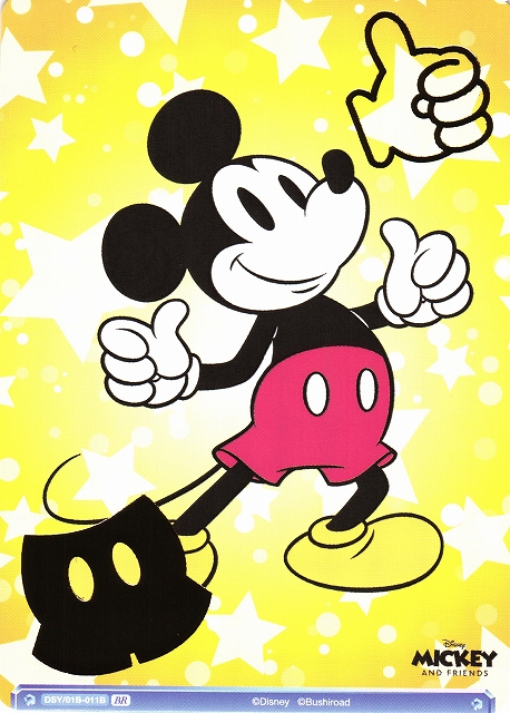 ヴァイスシュヴァルツ Disney100 レア SSP ミッキーマウス 箔押し