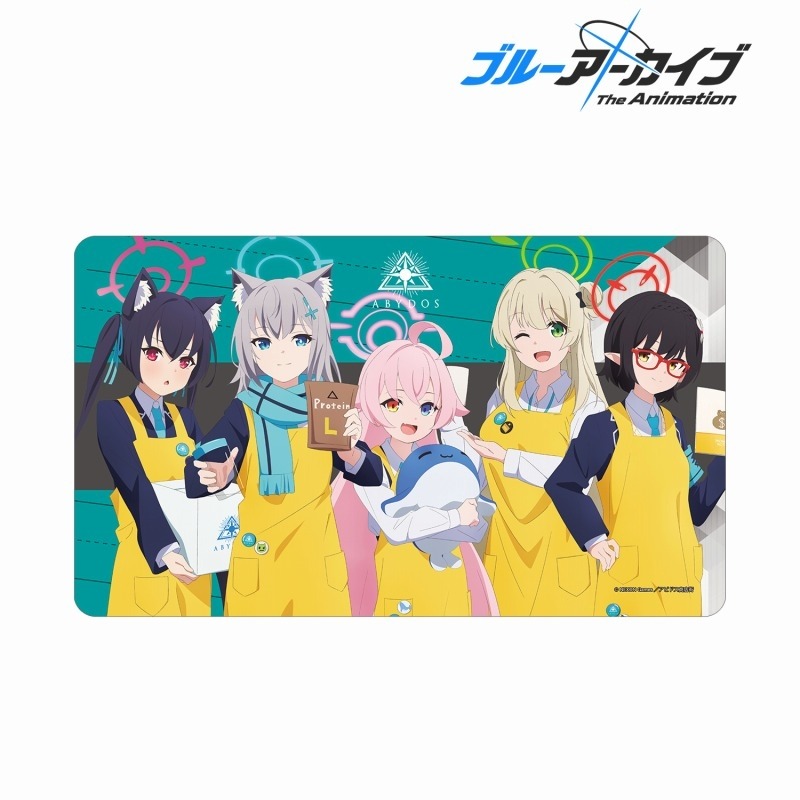 韓国 ブルアカカフェ メイド ブルーアーカイブ デスクマット マウス