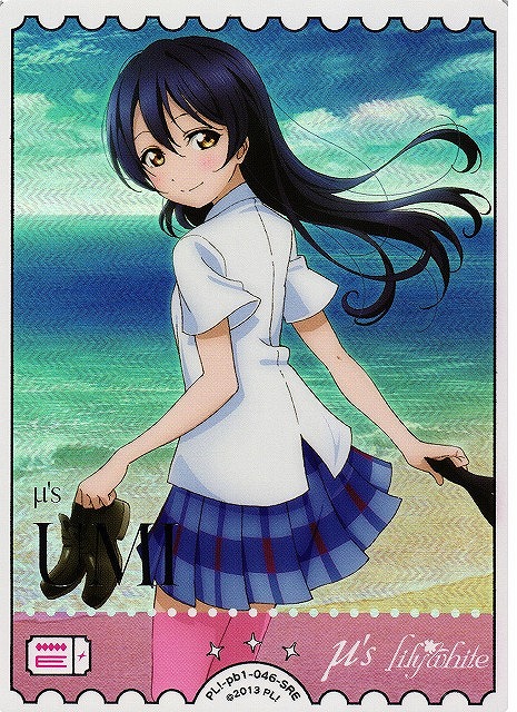 ラブライブカードゲーム ラブカ 園田海未 SECE ラブカ】園田海未【SEC