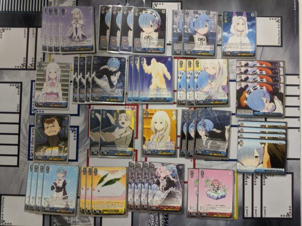 ヴァイスのリゼロ レム軸デッキ ヴァイスのリゼロ レム軸デッキ Re