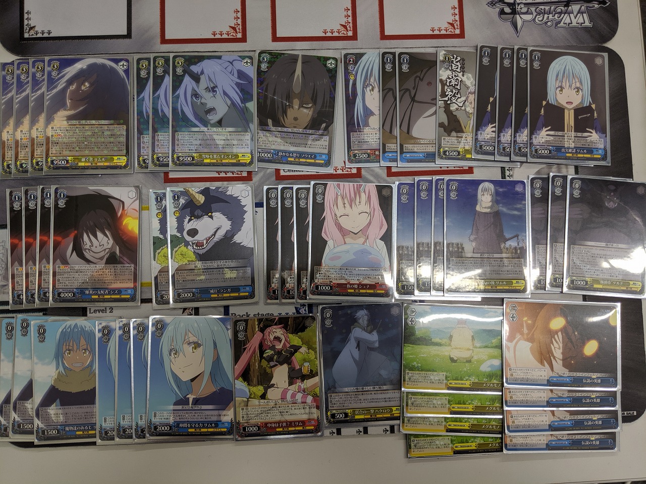 WS 転生したらスライムだった件 デッキ 調整用パーツ付 ヴァイス