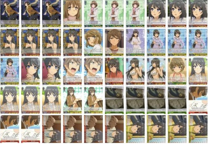 ヴァイスシュヴァルツ 青ブタ 8扉 デッキ パーツ付き ヴァイス 青ブタ8