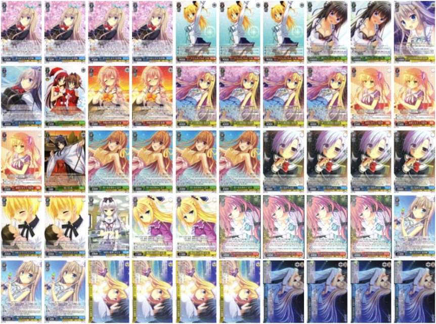 ヴァイスシュバルツ D.C. ダ・カーポ ストブ門 デッキ ヴァイス