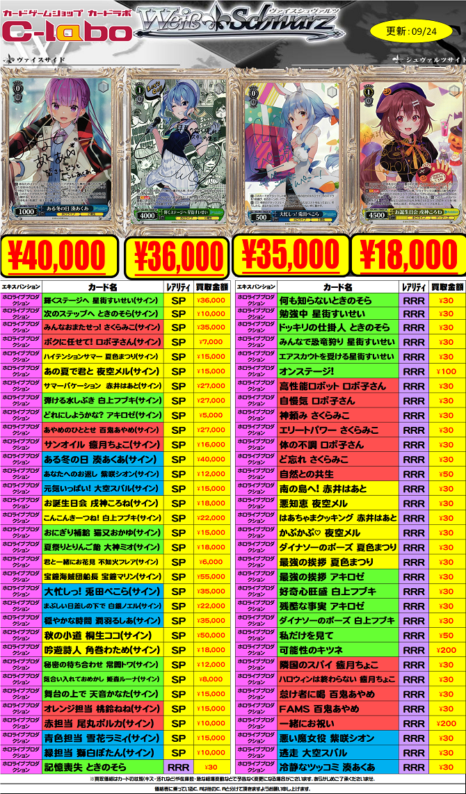 WS】新弾！ホロライブプロダクション トライアルデッキ+【新弾情報