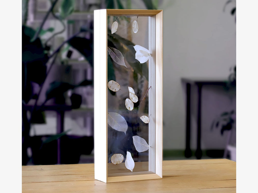 津島藤園の書道作品 「想造智真解」 木製フレーム 津島藤園の書道作品