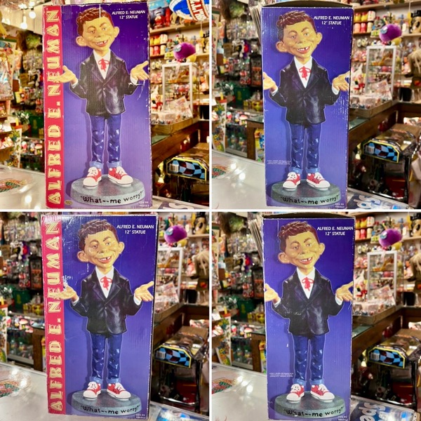 MAD アルフレッドイーニューマン スタチュー(30cm) | アメリカントイと