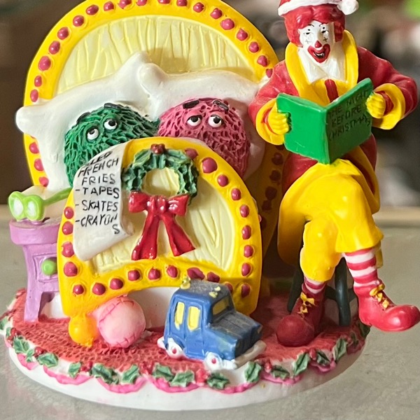 McDonald's Ornament Ronald McDonald & Fry Guys マクドナルド