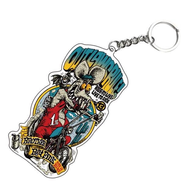 RAT FINK x Rockin'Jelly Bean BROTHER FINK ラットフィンク アクリル