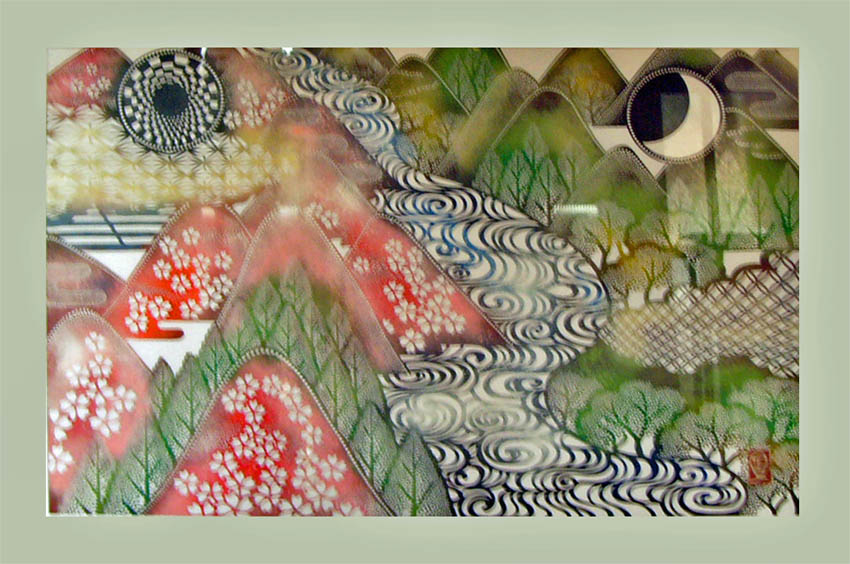 めいせん型紙と伊藤正義「刀刻」