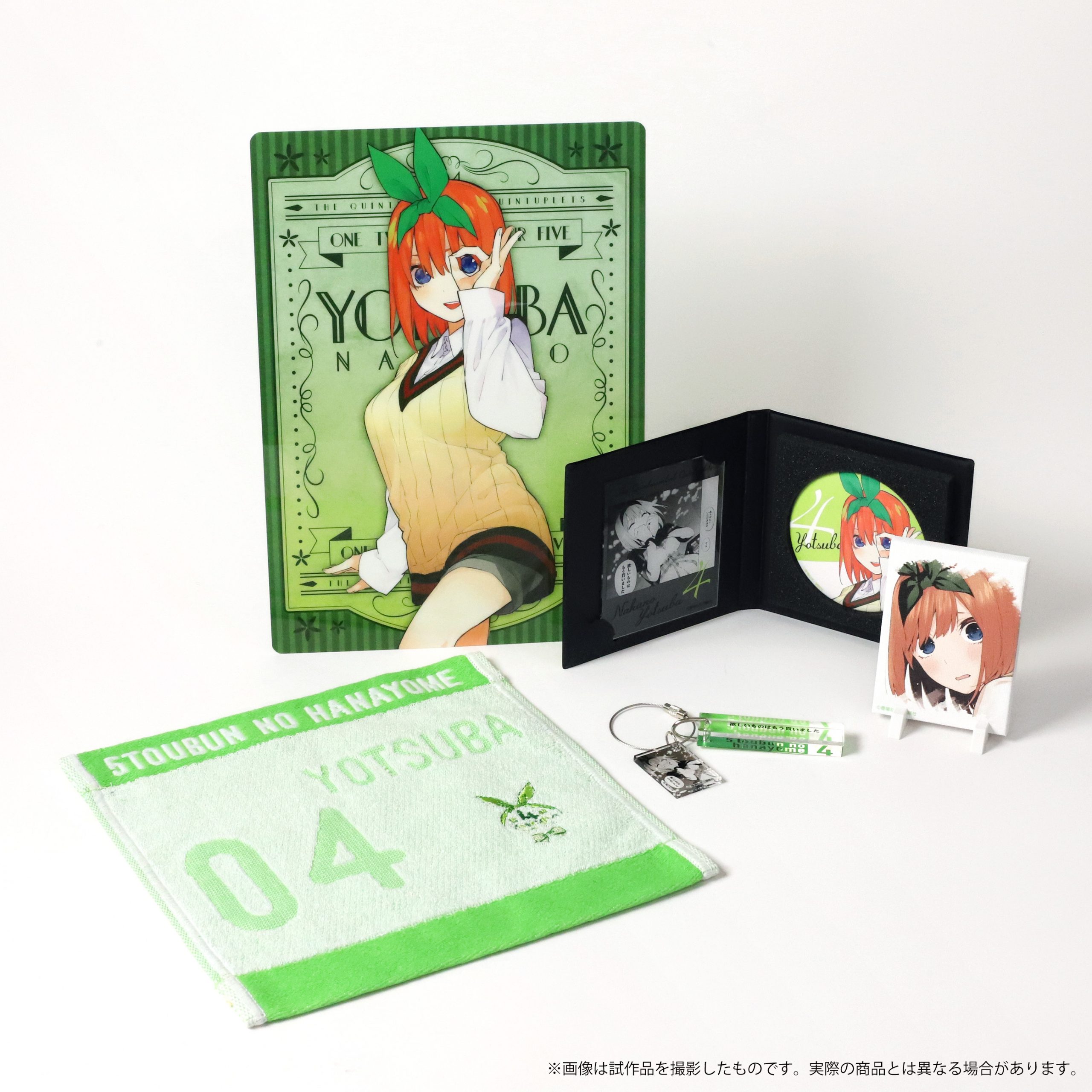 五等分の花嫁展イベントグッズ