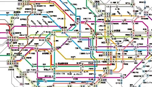 東京の地下鉄ガイド（地図付き）／東京の観光公式サイトGO TOKYO