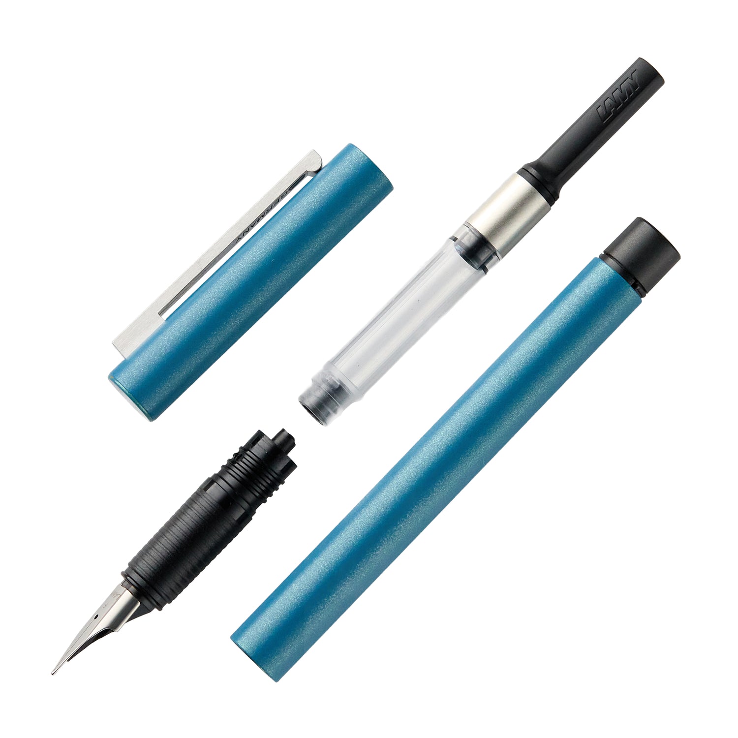 LAMY cp1 Fountain Pen - aquamarine - The Goulet Pen Company