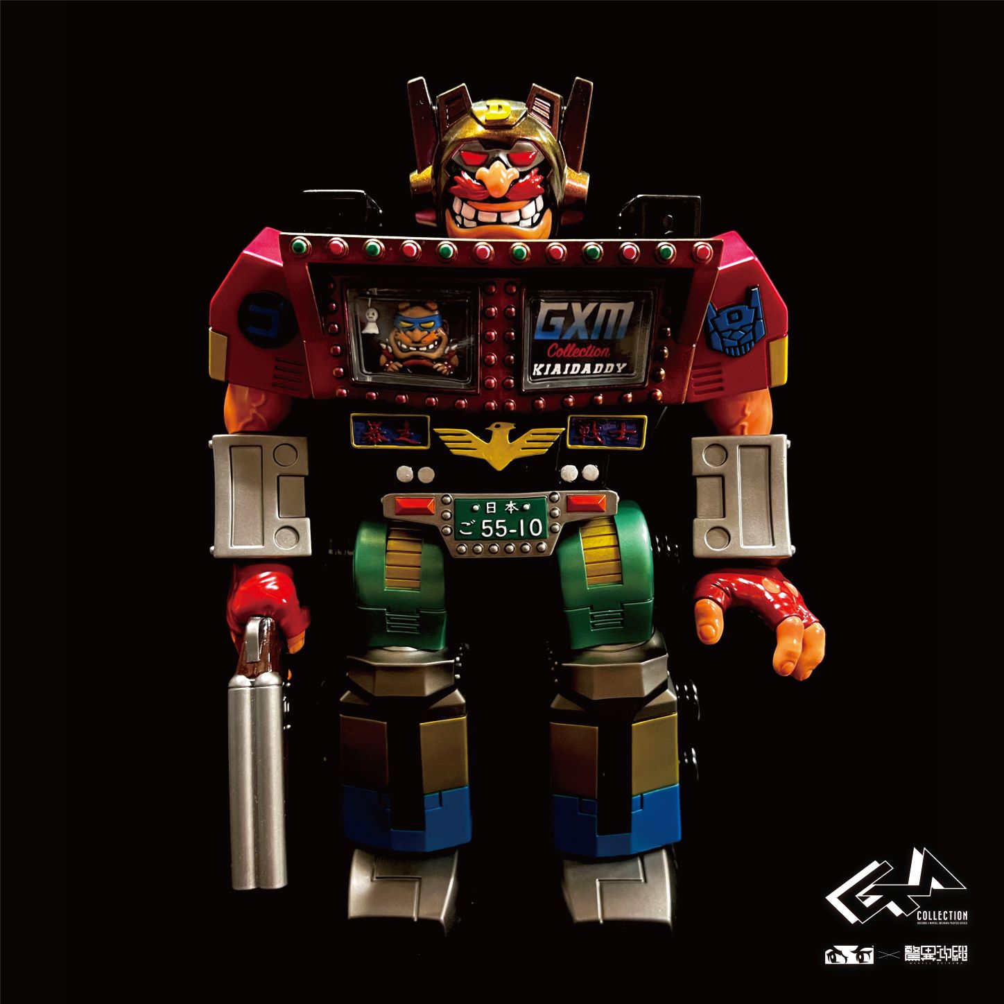 ゴッコ堂ソフビ 気合ダディ 抽選販売商品】気合ダディ G×M COLLECTION