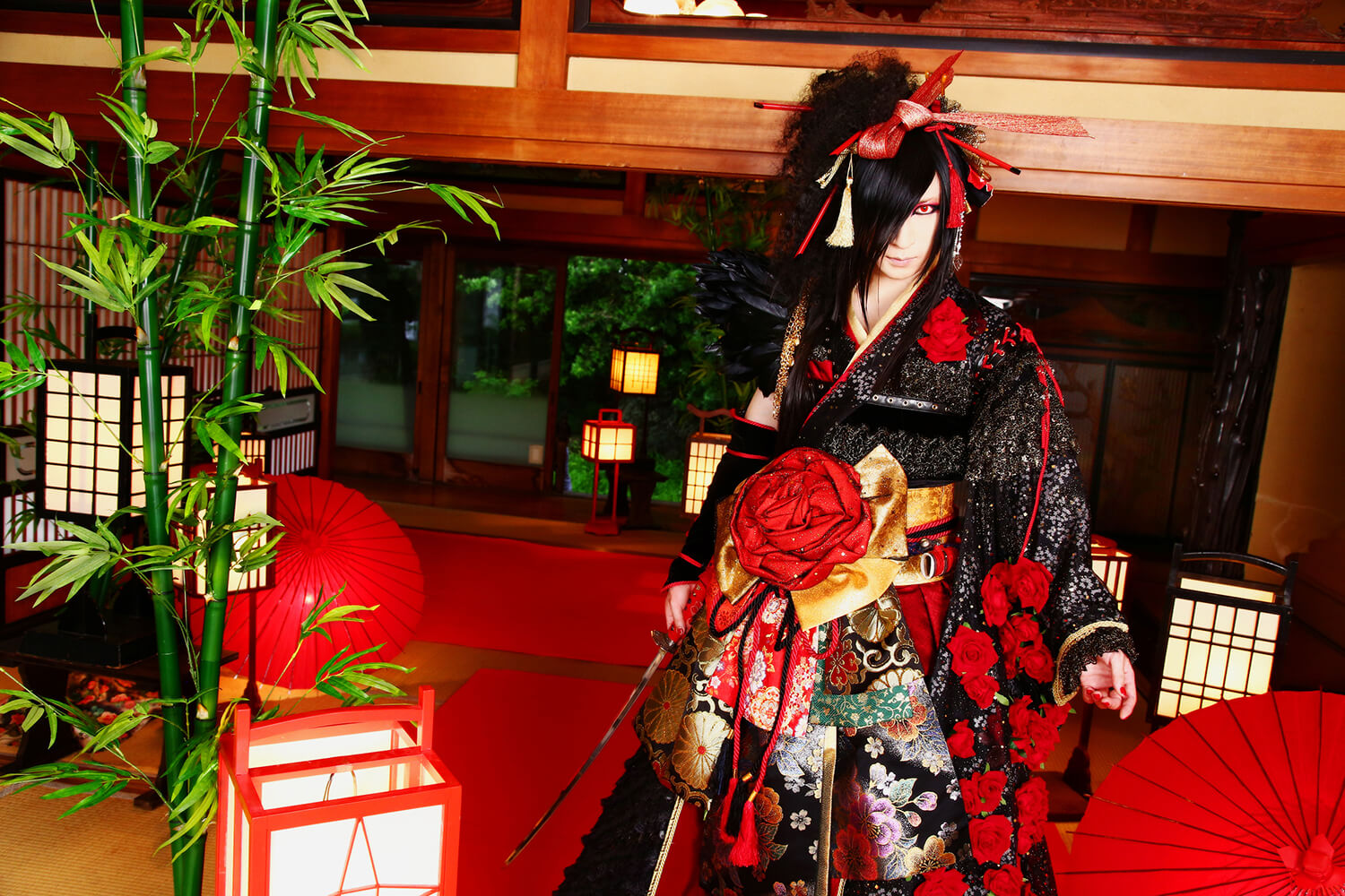 ヴィジュアル系バンドD ASAGI メンバー直筆ミニサイン Brand X 浅葱