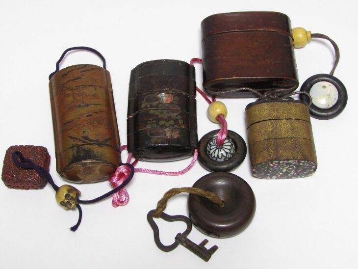 小城】極上材キセル筒 提物 煙草入 時代物 細工 喫煙グッズ 明治時代 極上