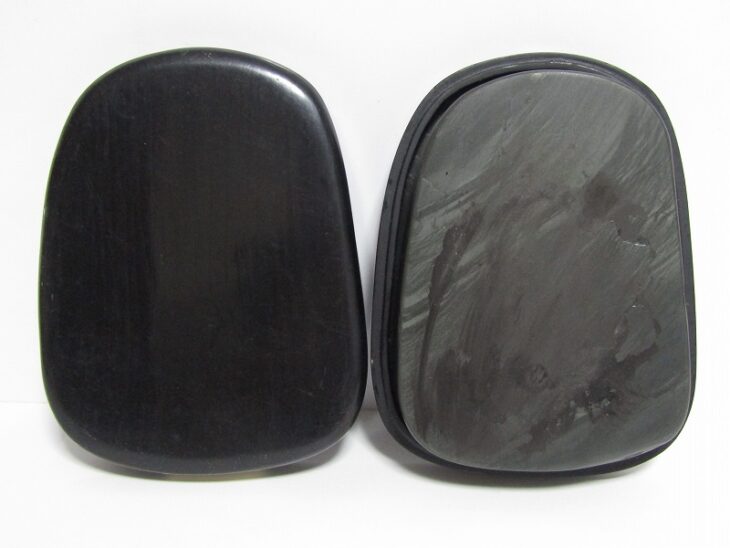 ♥大型 中国製 歙州 蝙蝠文双龍硯 硯 骨董品 端渓硯 - メルカリ 【