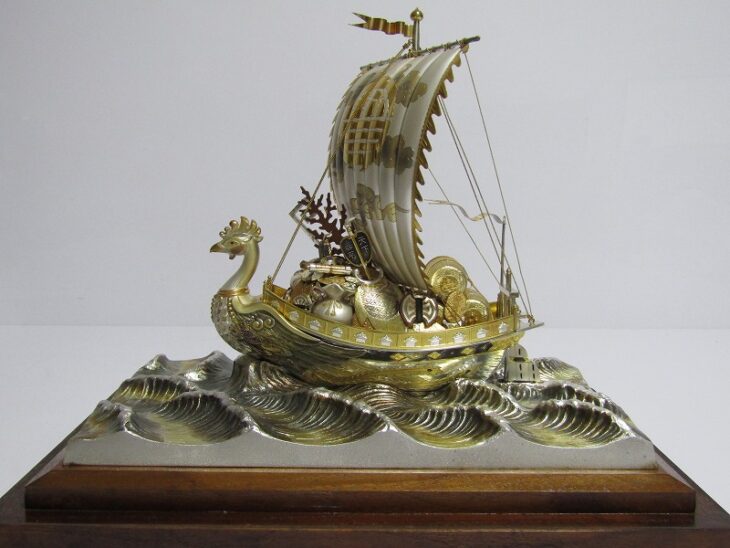 銀細工TAKEHIKO作品帆船7号 ゲキレア品