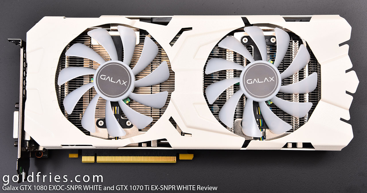 Galax GTX 1080 EXOC-SNPR WHITE and GTX 1070 Ti EX-SNPR WHITE